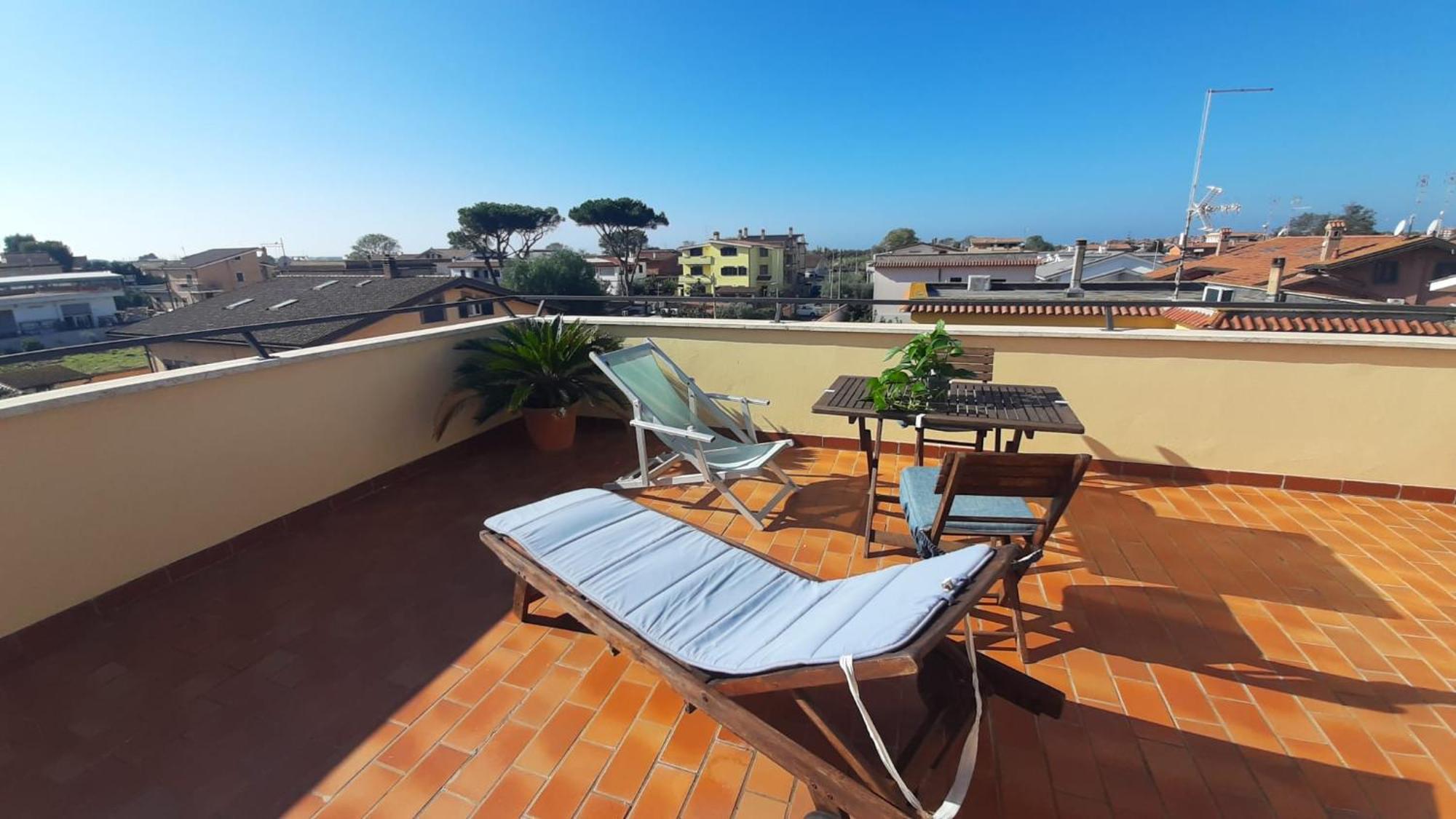 La Terrazza Sul Faro Apartamento Fiumicino Exterior foto
